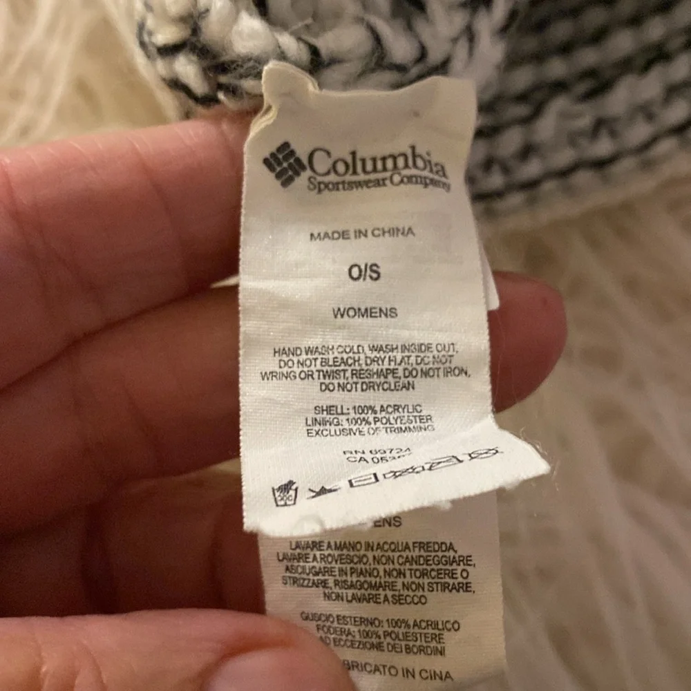 COLUMBIA ladies knitted beanie Pom Pom - Picture 3 of 9